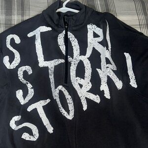 Black and White Graphic Pullover